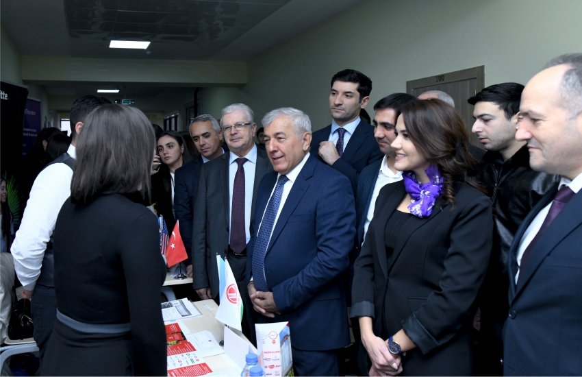 Career fair held at Baku Engineering University