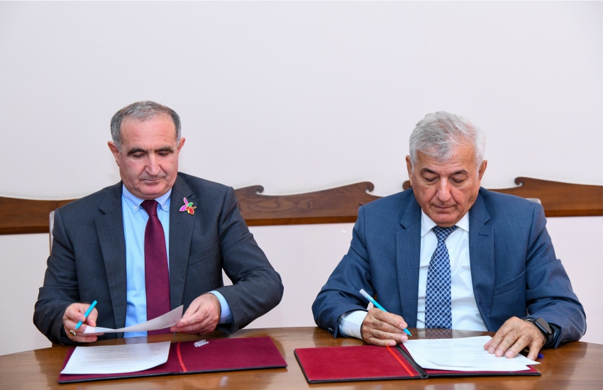BMU ilə Türkiyənin Kafkas Universiteti arasında Anlaşma Memorandumu imzalanıb