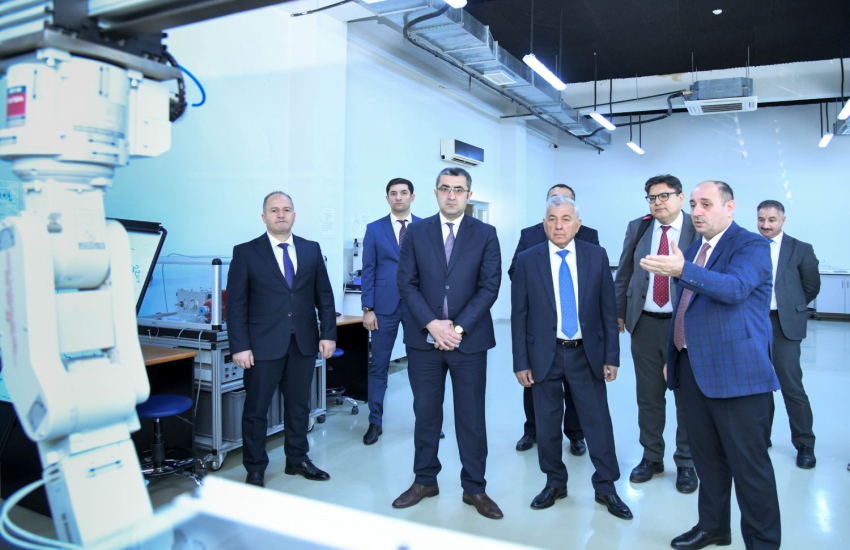Management team of EQAA visits Baku Engineering University