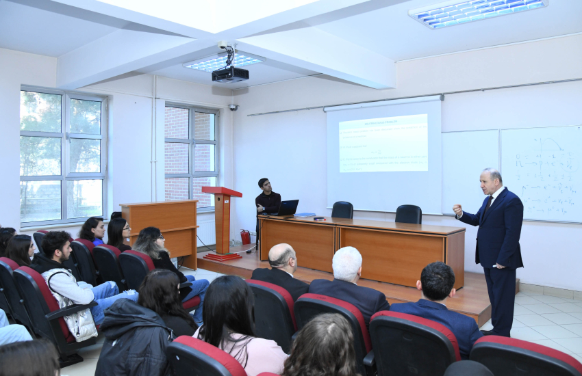 Scientific seminar on modern physics and cosmology held at BEU
