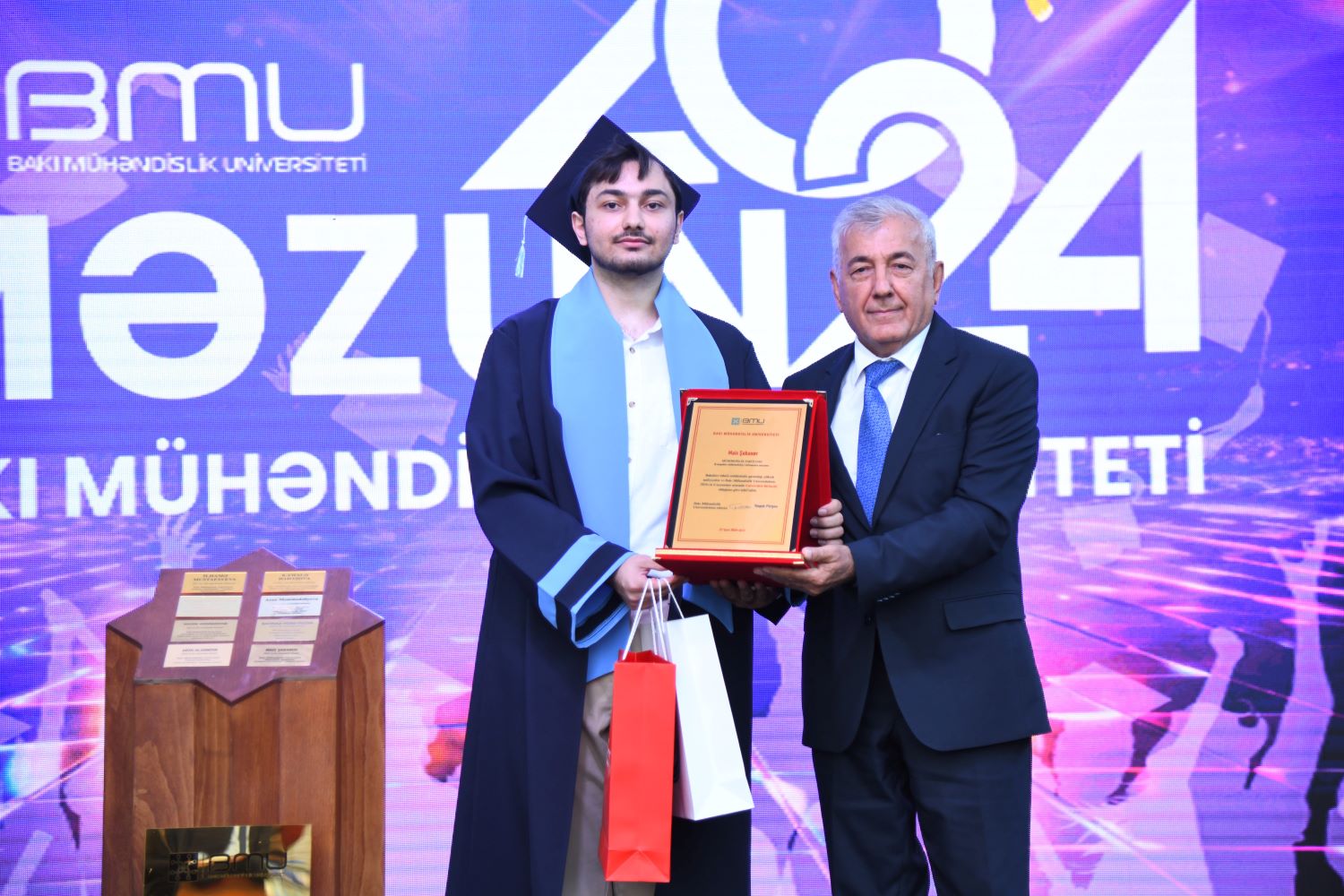 Valedictorian of Baku Engineering University for 2024