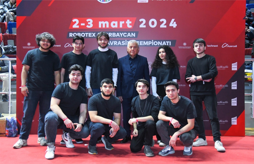 BMU-nun iki komandası “Robotex Azərbaycan”da birinci yeri tutub