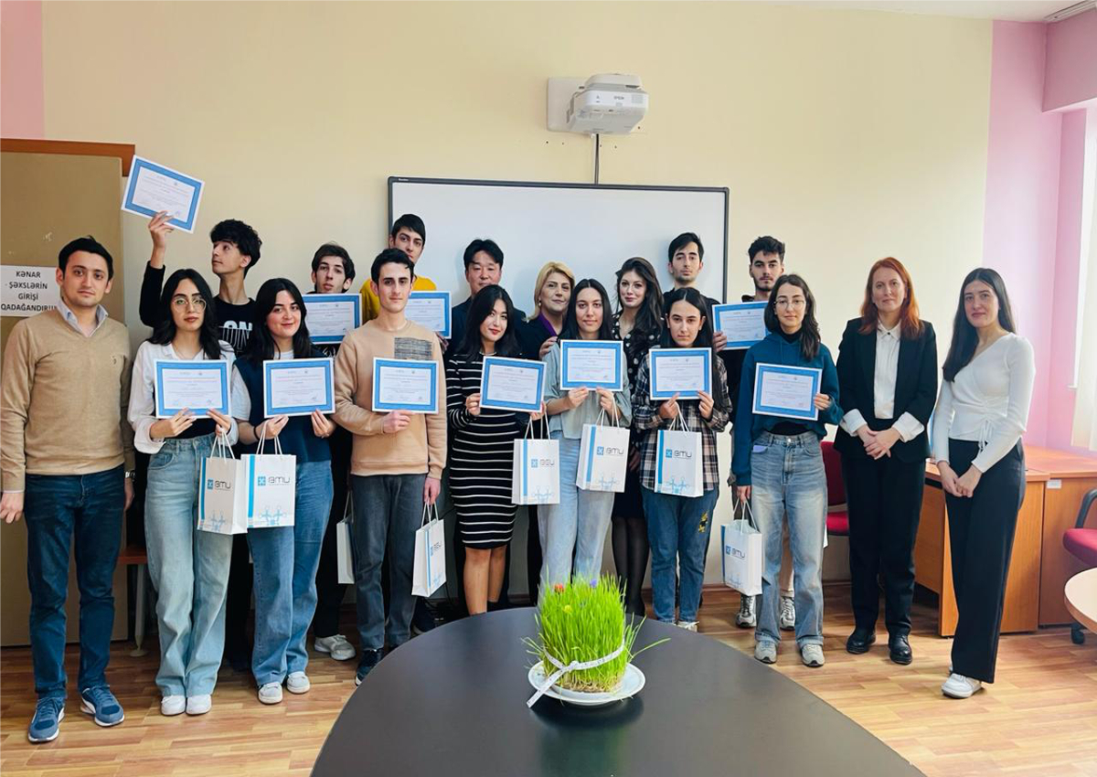 Winners of competition held for BEU-INHA DDP students awarded