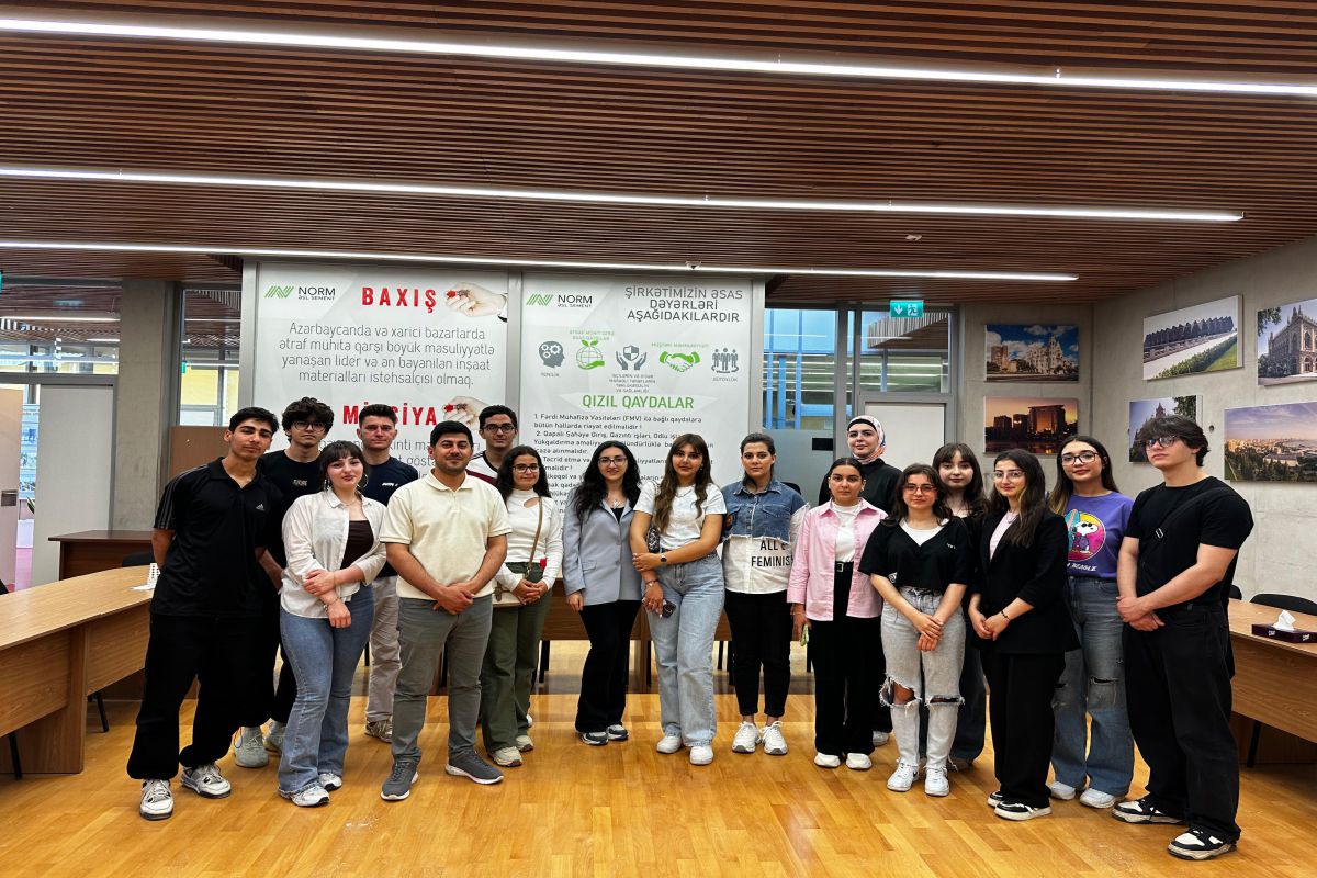 Chemical engineering students visit NORM Cement plant