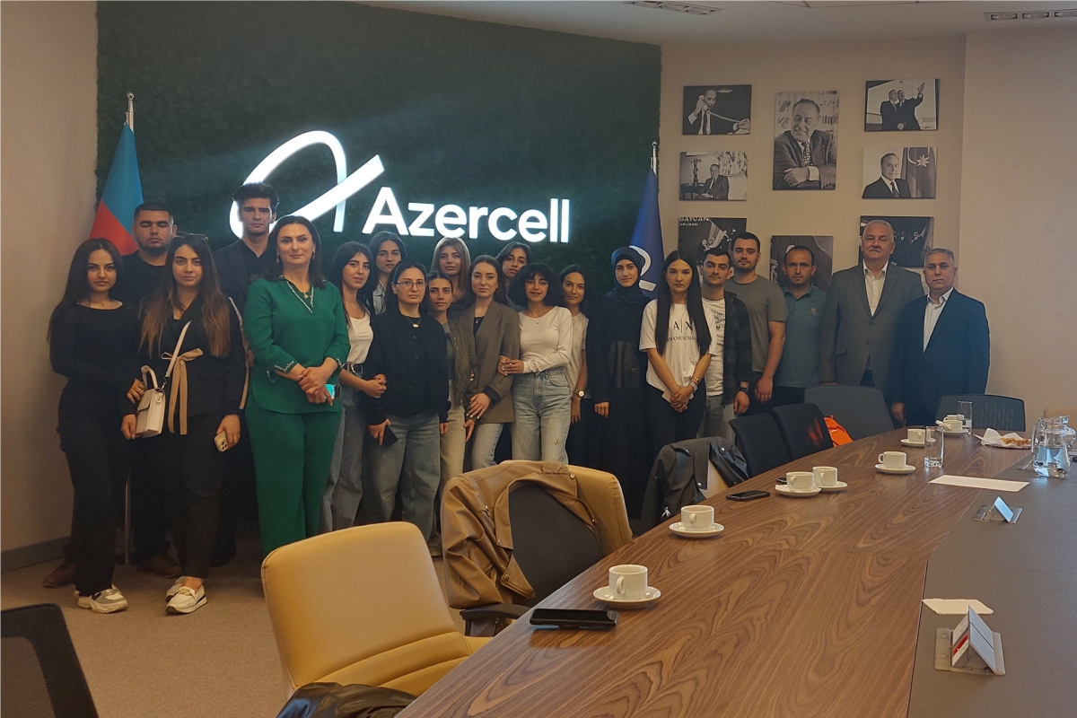 BEU students visit "Azercell Telecom" LLC
