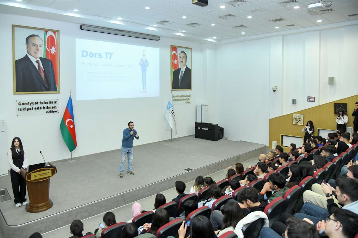 Presentation of "Career club" and training held at BEU