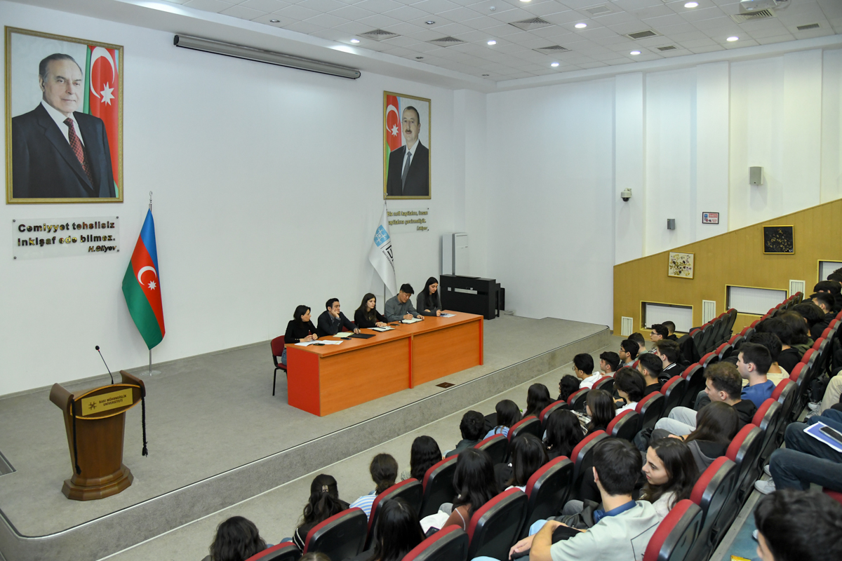 Meetings organized with students studying at BEU-INHA DDP