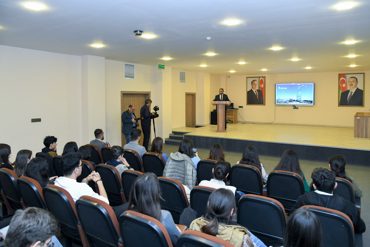 Information session on "Young Talents Program" of SOCAR at BEU