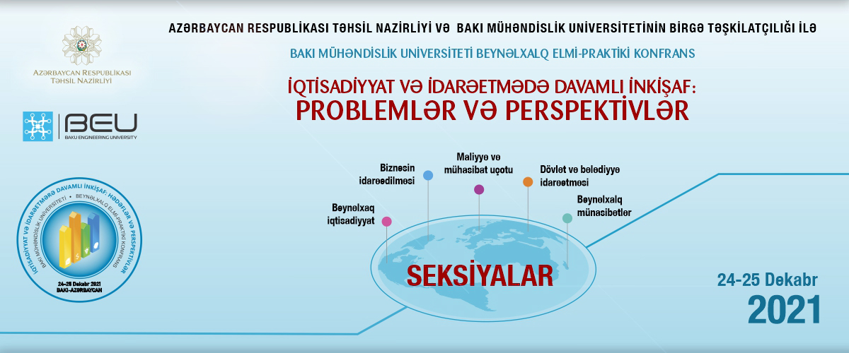 İqtisadiyyat və idarəetmədə davamlı inkişaf mövzusunda beynəlxalq konfrans