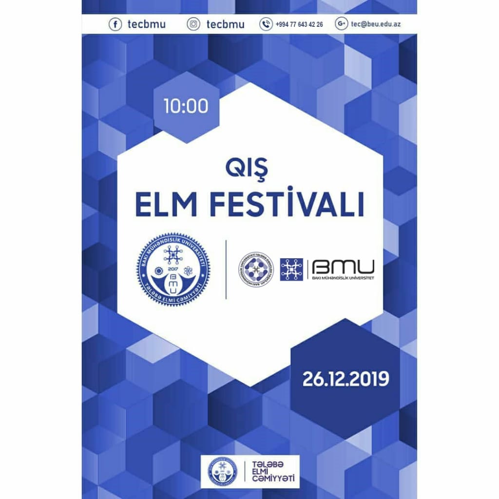 BMU-da “Qış Elm Festivalı” keçiriləcək