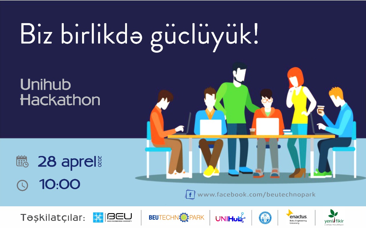 “Biz birlikdə güclüyük!” adlı UniHub Hackathon yarışması keçiriləcək