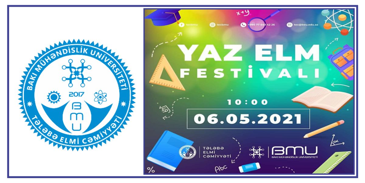 BMU Tələbə Elmi Cəmiyyəti “Yaz Elm Festivalı” na start verir