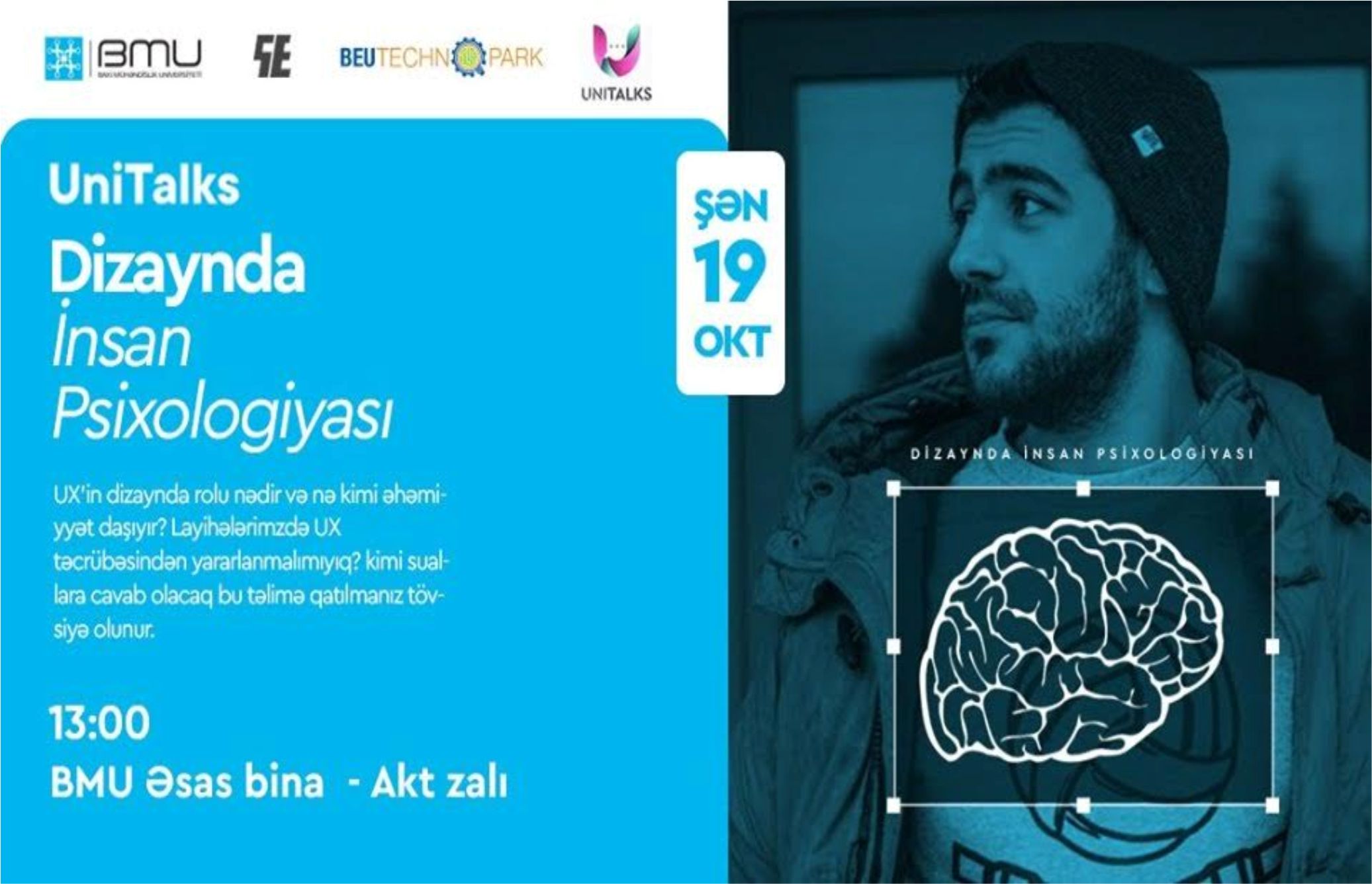 “UniTalks”: Dizaynda insan psixologiyası